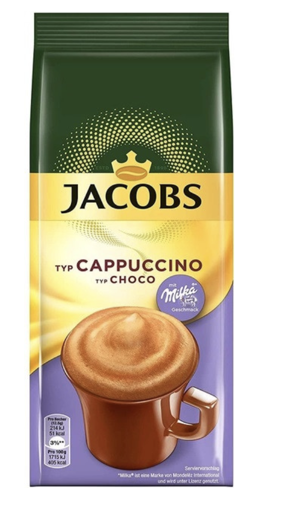 Кавовий напій Jacobs 3в1 SD Капучіно з Какао 500г